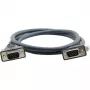 Kramer C-MGM/MGM-6 cable VGA, conector HD-15 a conector HD-15, 1,8 m, moldeado, negro 92-7201006