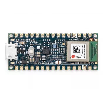 Placa Arduino Nano 33 BLE Rev2 ABX00071 con nRF52840 Cortex-M4 y BLE 5.0