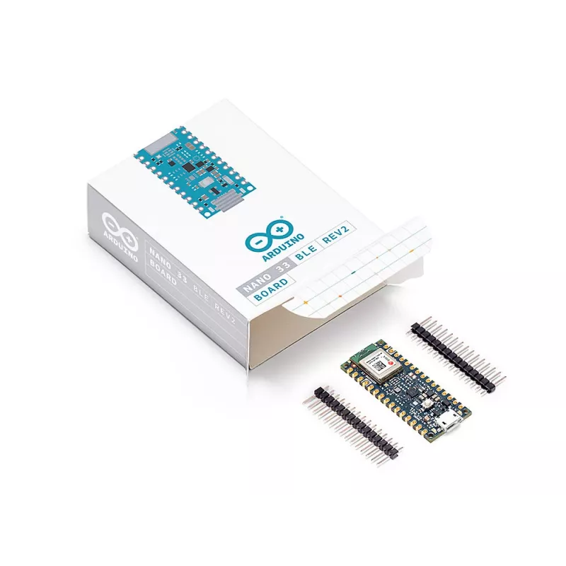 Placa Arduino Nano 33 BLE Rev2 ABX00071 con nRF52840 Cortex-M4 y BLE 5.0