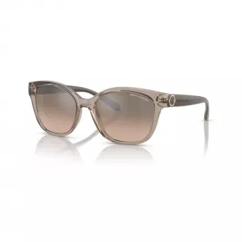 Gafas de sol de mujer Armani Exchange AX4127S, montura havana, lentes degradadas marrones, 54/17/140 mm AX4127S82408Z