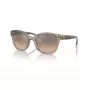 Gafas de sol de mujer Armani Exchange AX4127S, montura havana, lentes degradadas marrones, 54/17/140 mm AX4127S82408Z
