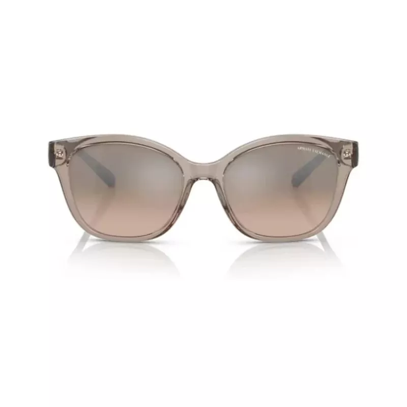 Gafas de sol de mujer Armani Exchange AX4127S, montura havana, lentes degradadas marrones, 54/17/140 mm AX4127S82408Z
