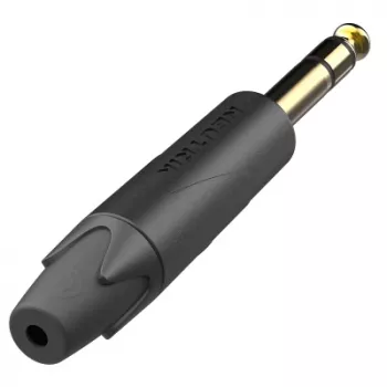 Conector jack TRS de 1/4 de pulgada Neutrik NP3XX-AU-0 con contactos dorados
