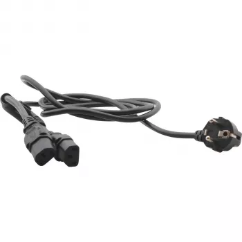 Cable de alimentación Kramer C-ACY/EU - CEE 7/7 a IEC C13, 1,83 m, negro 91-000499