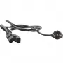 Cable de alimentación Kramer C-ACY/EU - CEE 7/7 a IEC C13, 1,83 m, negro 91-000499