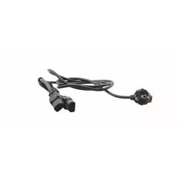 Cable de alimentación Kramer C-ACY/EU - CEE 7/7 a IEC C13, 1,83 m, negro 91-000499