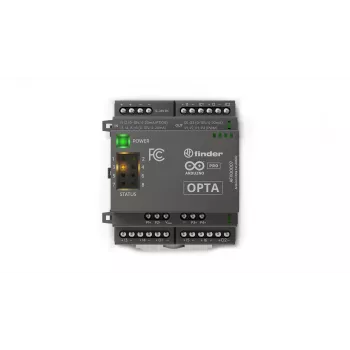 Módulo de expansión analógico Arduino Opta AFX00007 - 4 entradas analógicas configurables, 2 salidas analógicas, 12-24 VDC, carril DIN