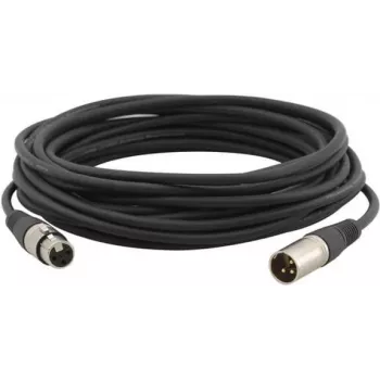Cable de audio serie Kramer C-XLQM/XLQF estilo Quad - conector hembra XLR3 a conector macho XLR3 - 15,2 m - apantallado 95-1211050
