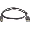 Cable USB 2.0 Kramer Electronics 0,9 m conector macho USB-A a conector macho USB-B negro (96-0215003)