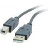 Cable USB 2.0 Kramer Electronics 0,9 m conector macho USB-A a conector macho USB-B negro (96-0215003)