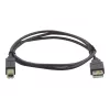 Cable USB 2.0 Kramer Electronics 0,9 m conector macho USB-A a conector macho USB-B negro (96-0215003)