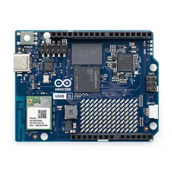 Arduino Uno Q ABX00162 Placa de desarrollo, 2 GB / 16 GB eMMC, 4 x 2,0 GHz