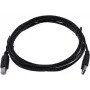 Kramer Electronics cable USB 2.0 A a B 1,8 m negro 96-0215006