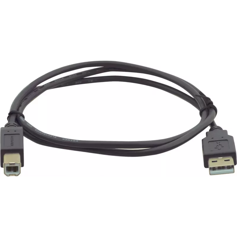 Kramer Electronics cable USB 2.0 A a B 1,8 m negro 96-0215006