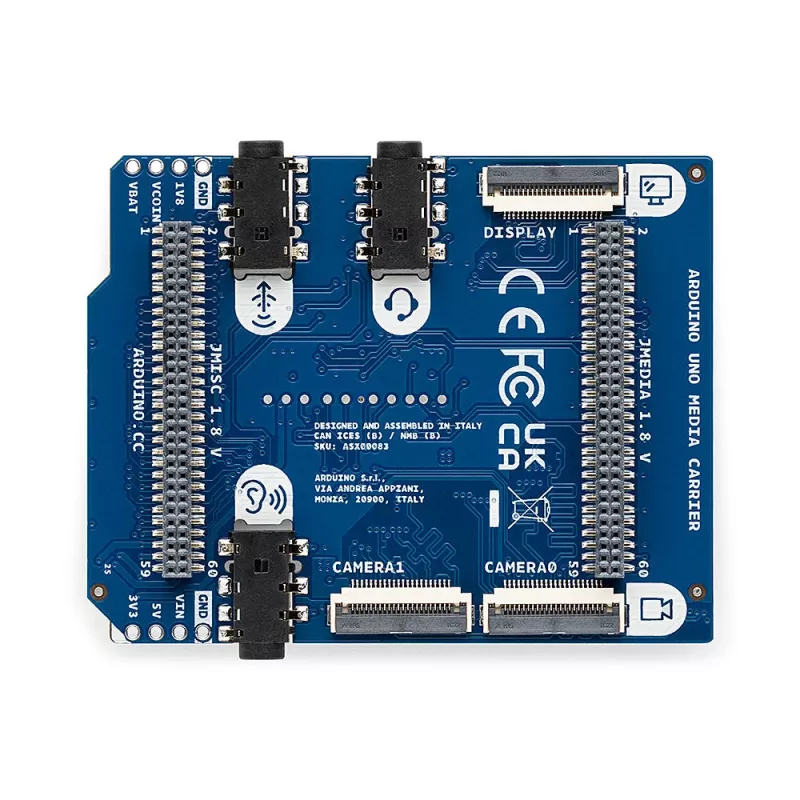 Arduino UNO Media Carrier placa de desarrollo ASX00083