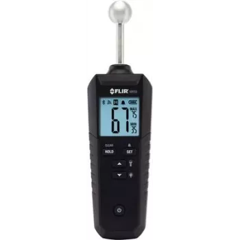 FLIR MR59 medidor de humedad sin pines para madera y materiales de construcción, 0-100% relativo, 100 mm de profundidad