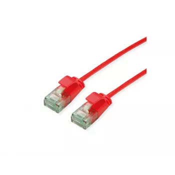 ROLINE RM cable de parcheo UTP Cat.6A Class EA Slim rojo 5m 21.45.3417
