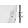 AXING SAA 85-01N antena parabólica de aluminio 85 cm, gris claro SAA08501N
