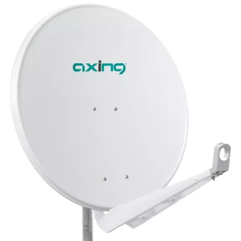 AXING SAA 85-01N antena parabólica de aluminio 85 cm, gris claro SAA08501N