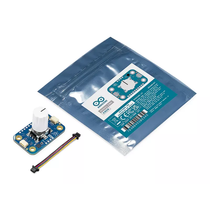Arduino ABX00107 Modulino Knob módulo de encoder rotativo con pulsador