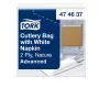 TORK 100 fundas de cubiertos marrón 6,0 x 19,5 cm (474637)