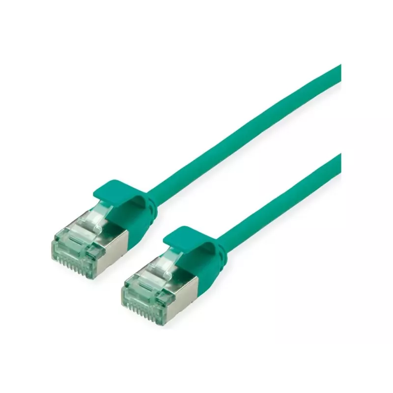 ROLINE RM cable de parcheo U/FTP Cat.6A Slim, verde, 2m 21.45.3335