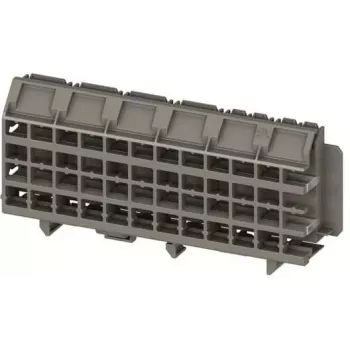 ABB ZLS926 zócalo auxiliar para 6 módulos PLE, gris 2CCA183635R0001