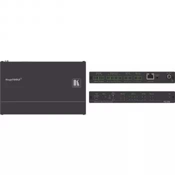 Kramer FC-28 gateway de control, 10 puertos, Ethernet, RS-232, IR, E/S digitales, entrada analógica 30-80392090
