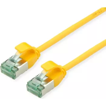 ROLINE RM cable de parcheo U/FTP Cat.6A/Class EA SLIM amarillo 0,15m - FTP (21.45.3320)