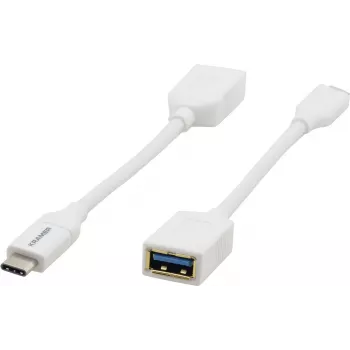 Kramer Electronics ADC-USB31/CAE Cable USB 3.2 Gen 1, USB-C a USB-A, blanco, 0,91 m 99-97210005