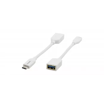 Kramer Electronics ADC-USB31/CAE Cable USB 3.2 Gen 1, USB-C a USB-A, blanco, 0,91 m 99-97210005