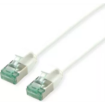 ROLINE RM U/FTP Cable de parcheo Cat.6A Class EA Slim, blanco, 1,5 m 21.45.3364
