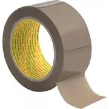 Scotch Cinta de embalaje 3739 marrón 50 mm x 66 m, 0,056 mm, cinta adhesiva de alto rendimiento, desenrollado silencioso, adhesivo acrílico 3739B506