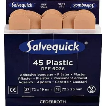 Söhngen WF Set de recambio de tiritas – 24 uds., compatible con botiquín DIN 42036