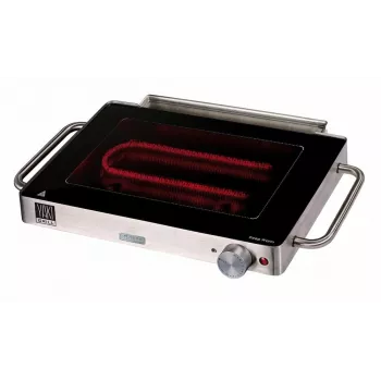 Ariete YAKI Parrilla eléctrica de mesa con superficie cerámica, 800 W