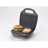 Ariete A1980 Sandwichera y parrilla, 750 W, negro/plata