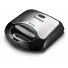 Ariete A1980 Sandwichera y parrilla, 750 W, negro/plata