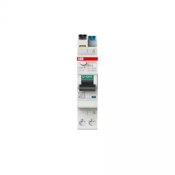 ABB DSX301CA-B10/0.03 RCBO, 1P+N, B10, 30mA, 6kA, 1 módulo 2CSR255165R1105