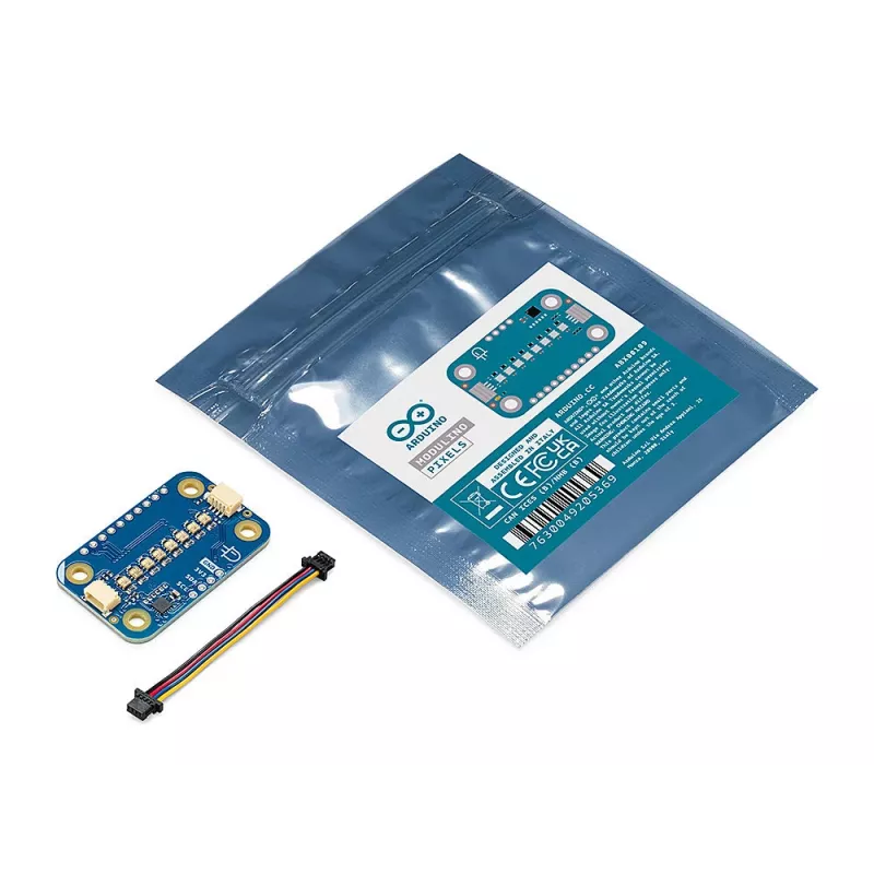 Arduino ABX00109 Módulo Modulino Pixels Controlador LED RGB direccionable