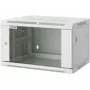 Intellinet Armario de red de pared 19 pulgadas, Basic Line, 12U, 400 mm de profundidad, gris RAL 9005 (716703)