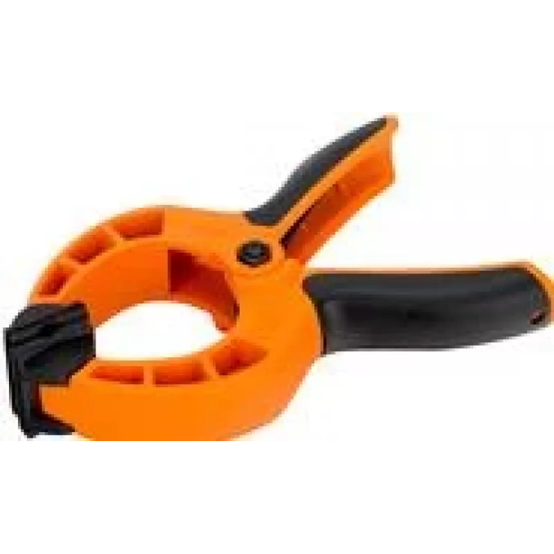 Bahco 420SC-50 Pinza de resorte con 50 mm de apertura, mordazas giratorias, mangos recubiertos de PVC