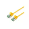 ROLINE RM Cable de red U/FTP Cat.6A Class EA Slim amarillo 1,5m 21.45.3324