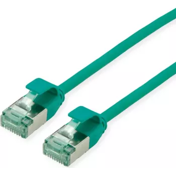 ROLINE RM Cable de red U/FTP Cat.6A/Class EA Slim verde 1,5m - FTP 21.45.3334