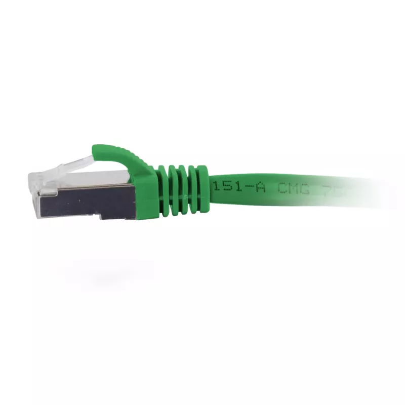 C2G Cable de red Ethernet Cat6a Slim U/UTP RJ-45 morado 0,3m 28 AWG