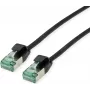 ROLINE RM Cable de red U/FTP Cat.6A/Class EA SLIM negro 2m - FTP 21.45.3355