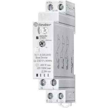 Finder regulador de intensidad electrónico unidad esclava 230V AC 400W 15.11.8.230.0400