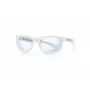 SHADEZ Blue Light White Teeny Gafas infantiles para dispositivos digitales, 3-7 años