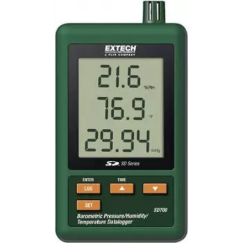 Extech SD700 Registrador de datos de temperatura, humedad y presión atmosférica con tarjeta SD