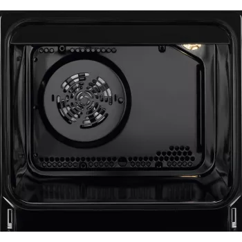 Electrolux LKK660221X Cocina de gas independiente con horno eléctrico, acero inoxidable anti-huellas, 60 cm