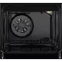 Electrolux LKK660221X Cocina de gas independiente con horno eléctrico, acero inoxidable anti-huellas, 60 cm